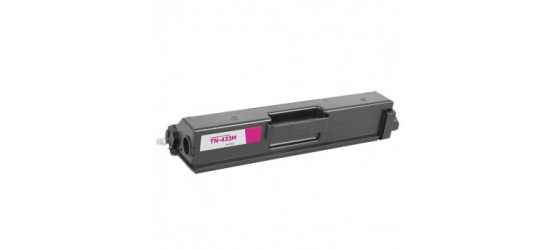 Brother TN-433 high yield compatible magenta laser toner cartridge
